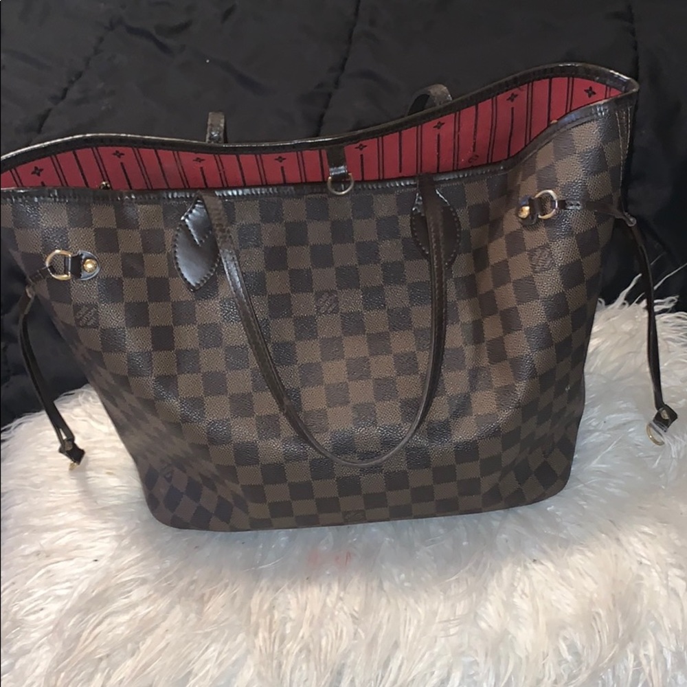 Louis Vuitton Neo Neverfull Damier Ebene MM Brown